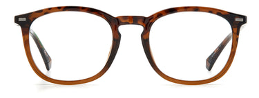 Premium Men Polaroid Eyeglasses: PLD D431/F - Havana Brown - SpecSMART Eye Clinic (Front View)